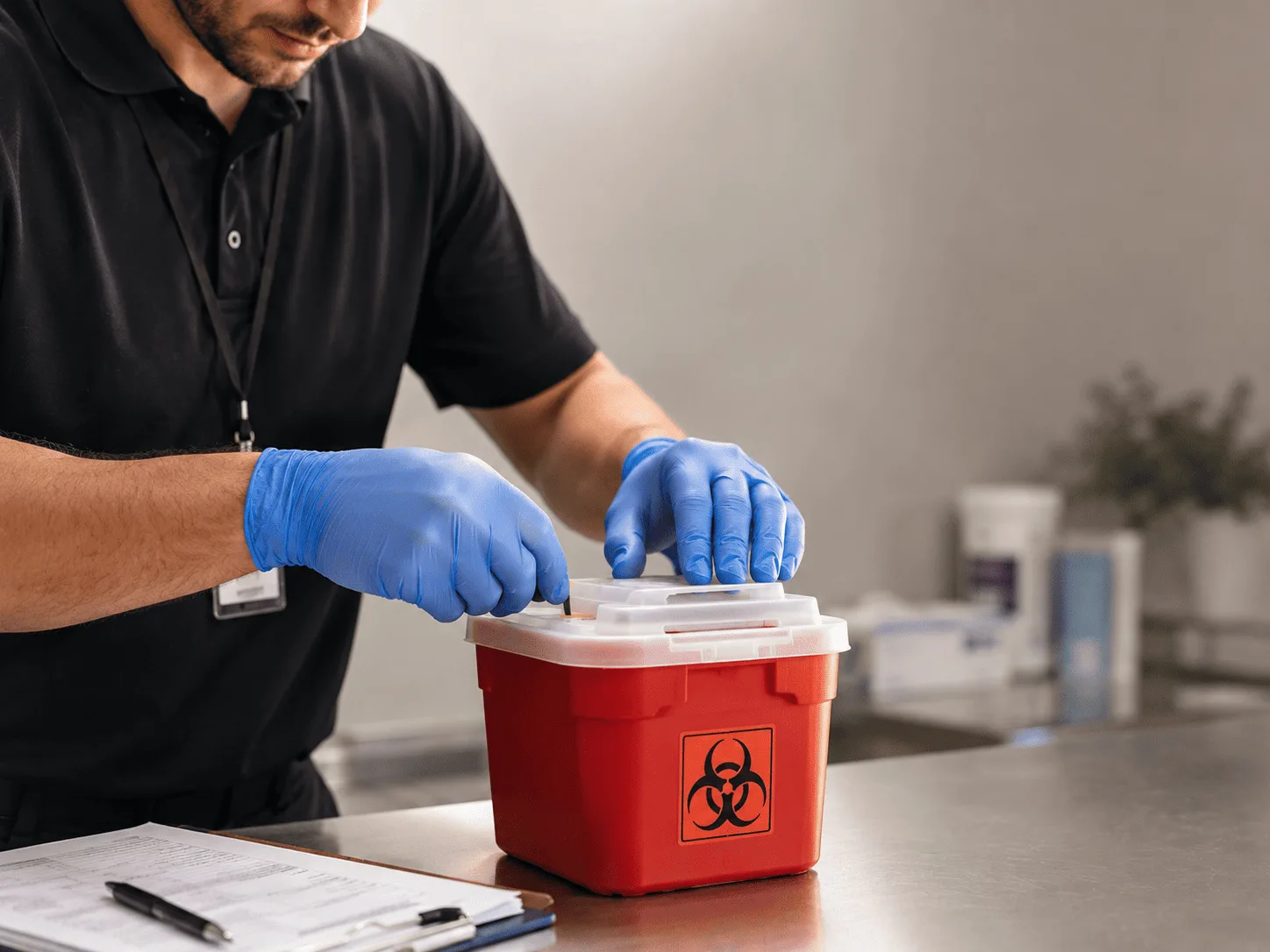Why choose Sharps Waste Disposal in Levasy, MO
